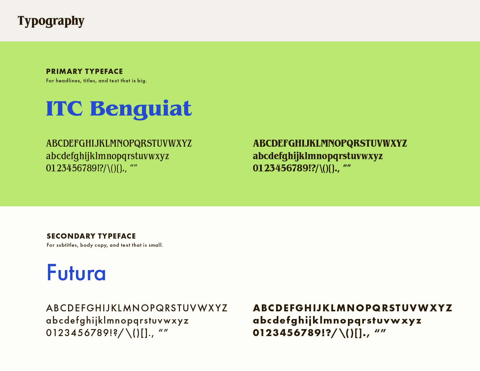 Typography